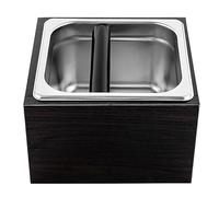 Boîte à café à expresso, récipient à taper pour porte-filtre, accessoires pour marc de café, collecte et recyclage des conteneurs de marc de café, 18,5 x 17,5 x 12,5 cm