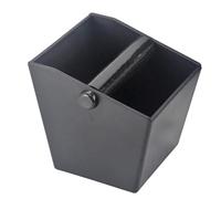 Boîte à café - ABS 11,8 x 11,8 cm | Récipient à marc de café italien | Bin Knock Box | Outil de bar à pour la collecte de palets, pour l'utilisation - ou café, équipement, cuisine
