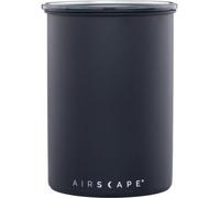 Planetary Design Airscape Boîte de conservation pour café et aliments - Couvercle hermétique breveté pour préserver la fraîcheur des aliments, acier inoxydable, (taille moyenne, noir mat)