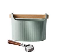 Boîte à café - Boîte à café expresso 1300 ml, boîte à café portable | Poubelle à expresso, heurtoir à café, poubelle absorbant les chocs, poubelle à café moulu, boîte à frapper pour la maison