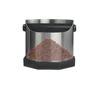 Boîte à café - Boîte à moudre | Récipient à marc decafé, bac en acier inoxydable avec base antidérapante, accessoires à KnockBox de 750 ml, pour comptoir de maison, bar, hôtel, café