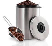 Xavax Café Inox 1kg Cuillères à Mesurer pour Grains de Café Étanches Récipient