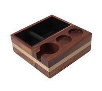 Boîte à café en Bois 4 en 1, Récipient à Marc de café à Texture Unique Ergonomique Antidérapant pour Restaurant