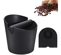 Boîte à café en silicone, petit tapis de tamper à café en silicone, boîte à expresso, tapis de tassage antidérapant, ensemble d'accessoires pour machine à expresso Barista noir