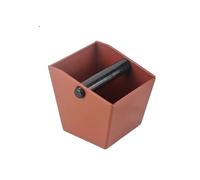 Boîte à café expresso marc conteneur café ABS seau anti-dérapant poudre biseauté résidu Barista accessoires fabricant outils(Burnt-sugar)