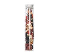 Boîte à café hermétique - Rangement hermétique pour grains de café | 15 x 2,7 cm | Distributeur transparent pour bouteilles de sucre, thé, bonbons, biscuits, farine