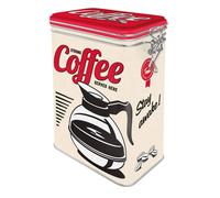 Nostalgic Art Récipient 31105 Strong Coffee - Couvercle aromatique, design vintage, 1,3 l 11 cm