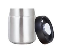 Boîte À Café - Pot De Rangement De Cuisine Hermétique Sous Vide, Récipient Alimentaire En Acier Inoxydable Avec Couvercle | Idéal Pour Le Marc De Café, Le Thé, Le Sucre, Les Noix, La Farine, Les