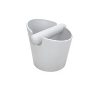 Boîte À Café, Poubelle À Moudre, Motifs Amovibles Antidérapants, Compatible For Delonghi, Compatible For Breville, Accessoires De Produits Barista, Outils For Machine À Expresso(550ml White)