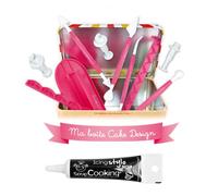 Boîte à Cake design + Stylo de glaçage noir Scrapcooking