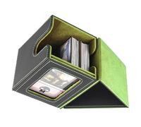 Boîte à cartes Commander - 11x8,5x9,7 cm Boîte à fermeture magnétique | Boîtes de présentation Commander Deck, peuvent contenir jusqu'à 100 cartes de jeu, boîtes multifonctionnelles pour cristaux, cho