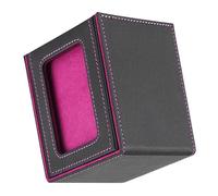 Boîte à cartes Commander - Porte-bouquet magnétique, espace d'exposition durable | Conteneur multifonctionnel de haute valeur pour cristaux, bonbons au chocolat, boucles d'oreilles, cartes de colle