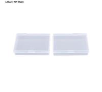 Boîte À Cartes De Jeu De Poker, Ensemble De Jeux De Société, Boîtes En Plastique Transparentes, Conteneur De Cartes De Jeu, Boîte De Rangement En Pp, Emballage De 2 Pièces