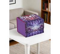 Boîte à cartes MTG, Boîte de rangement pour deck MTG Commander - Fermeture magnétique, Capacité de 120+ cartes sous pochette (Violet foncé)