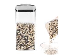 Boîte À Céréales,Bocaux De Conservation Hermétiques - Boîte Étanche Empilable pour Riz Café Thé en Vrac Aliments pour Animaux Bonbons Organisation Placard