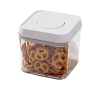Boîte à céréales - Bocaux de cuisine pour riz, bocaux hermétiques transparents et empilables avec fermeture hermétique, rangement pour pâtisserie, fruits secs, assaisonnements, bonbons, thés, 450/800/