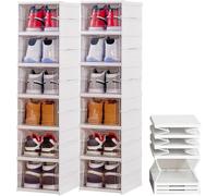 Boite a Chaussure Transparente Pliable Solide Vendos85