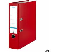 Boîte à classeurs à levier Elba rouge A4 (10 pièces)