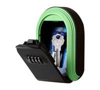 Boîte vec code,Boîte à clé Serrure à combinaison à 4 chiffres, sûre, | Cache-clés décoratif extérieur e Garage pour appartement, villa, extérieur, intérieur,