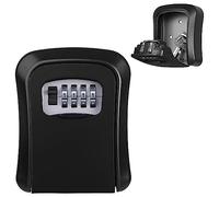 Boite a Clef, Boite a Clefs Sécurisée Exterieur, Boite à Clé Sécurisée, Boite a Cle Murale Avec 4 Codes, Boîte à Clés, Boite à Clef de la Safe Key
