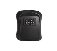Boite à Clefs Haute sécurité Serrure à combinaison for porte-clés, fixation murale, étanche, mots de passe à 4 chiffres, 5 clés, boîte de rangement, facile à réparer, à la maison ou au bureau For Lock