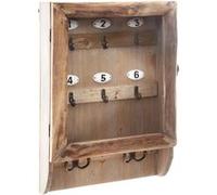 Boîte à clé ""Ornella"" en bois 26x38cm - Atmosphera Créateur d'intérieur