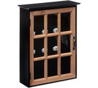 Atmosphera - Boîte à clé Milana en Bois et pin H39,5cm Noir