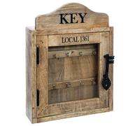 Boîte à clés Atmosphera Amalia en bois - 30 x 40 c