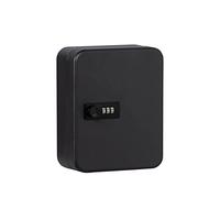 Boîte à clés BURG-WÄCHTER verrouillable avec code numérique, 20 crochets numérotés, tôle d'acier, KC 20 C, noir mat