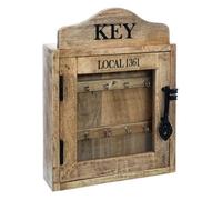 Boîte à clés Atmosphera Amalia en bois - 30 x 40 c