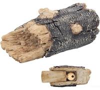 Boîte à clés en résine en forme d'animal pour cour, jardin ou terrasse, utilisation grenouille, escargot, tortue, arbre, pierre toutes saisons (E)