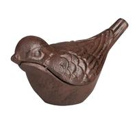 Boîte à clés - ESSCHERT DESIGN - Oiseau - Fonte - 15,6 cm - Marron