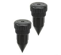 Boîte à clés étanche en ABS pour utilisation en extérieur avec base d'insertion au sol et aspect dissimulé pour se fondre naturellement avec les environnements extérieurs