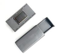 Boîte à Clés Magnétique à Aimant Puissant - Coffre d'Urgence Pour Clés de Voiture et Maison - Cache Secret (Gris)