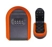 Boîte à clés magnétique, cachée avec une clé magnétique - Porte-clé magnétique pour sous la voiture - Boîte à serrure de sécurité étanche avec grande capacité - Verdic