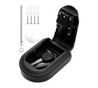 Boîte à clés magnétique, support étanche avec code réinitialisable | Boîte à clés avec serrure à combinaison pour camping, randonnée, garage, extérieur, voyage, camion, voyage, atelier