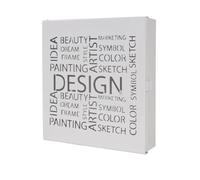 Haku möbel 44325 boîte à clés acier blanc 5 x 22 x 24 cm