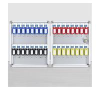 Boîte à clés Murale en Aluminium pour agences immobilières. Coffret de Rangement sécurisé avec Crochets et Porte-clés Robuste pour Un accès Facile et Une sécurité optimale.