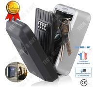 Boîte à clés murale - TD® - Design rustique - Verrou à combinaison 4 chiffres - Aluminium - Sécurisée