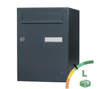 Boîte à colis - Eclipse - gris anthracite mat - 1 porte