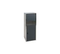 Boîte à colis HWC-G80, Boîte à colis taille XL Acier galvanisé anthracite