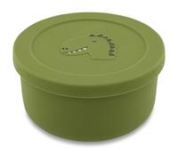 Trixie Pot à goûter en silicone Mr. Dino – Couvercle, doux, durable, étanche, facile à nettoyer – Pour tout-petits
