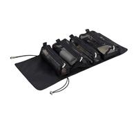 Boîte à cosmétiques - Matériau en maille, organisateurs d'emballage | compacts | Noyau PC stable, design simple de coin de la valise, modèle d'accessoires de pratique pour les voyages cour