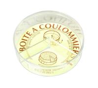 Boîte à coulommiers - Transparent - 13 cm - 3,5 cm - Plastique - Conserve les fromages