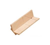 Boîte à coupe forme V - Petit modèle en bois composite pour corniches et moulures, coupe 45° et 90°, largeur jusqu’à 90 mm