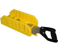 Boite a coupe Holster ABS Plastique + scie a dos integrée STANLEY - 1-19-800 - 350 mm