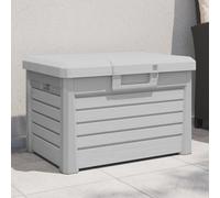 Boîte à coussins d'extérieur anthracite polypropylène vidaXL