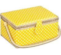 Boîte à couture - 24x17,5x13 cm - Jaune