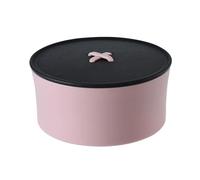 Boîte à couture boutons, ensemble de rangement, dortoir d'étudiants, Kit domestique, outil main multifonctionnel Portable Pour Voyage, Camping(Pink Black)