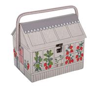Boîte À Couture HobbyGift : Brodé : Robe De Serre Fraise Rangement